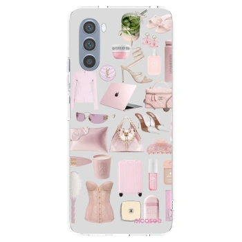Picasee husă transparentă din silicon pentru Motorola Moto G62 - Glam Babe