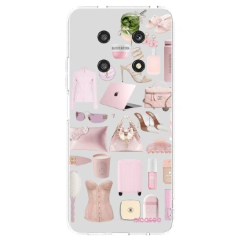 Picasee husă transparentă din silicon pentru Honor Magic4 Lite 5G - Glam Babe