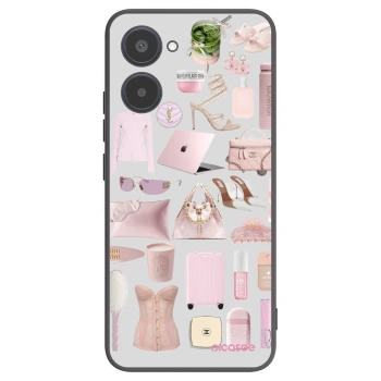 Picasee husă neagră din silicon pentru Realme 10 4G - Glam Babe