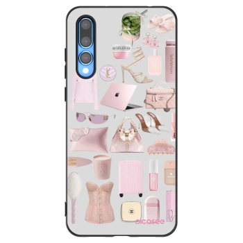 Picasee husă neagră din silicon pentru Huawei P20 Pro - Glam Babe