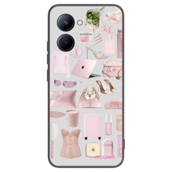 Picasee husă neagră din silicon pentru Realme C33 (2023) - Glam Babe