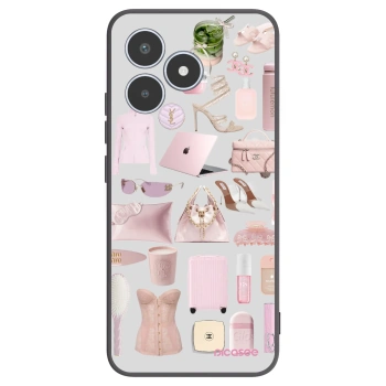 Picasee husă neagră din silicon pentru Realme C53 - Glam Babe