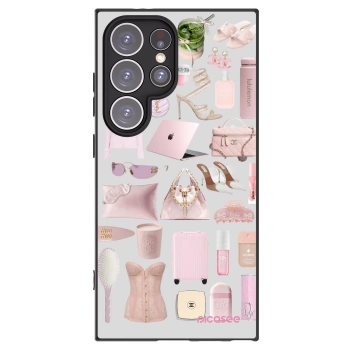 Picasee husă neagră din silicon pentru Samsung Galaxy S24 Ultra S928B 5G - Glam Babe