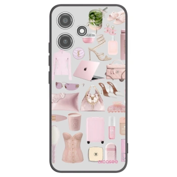 Picasee husă neagră din silicon pentru Xiaomi Redmi 12 5G - Glam Babe