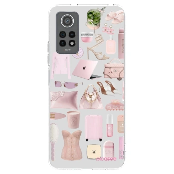 Picasee husă transparentă din silicon pentru Xiaomi Redmi Note 12 Pro 4G - Glam Babe