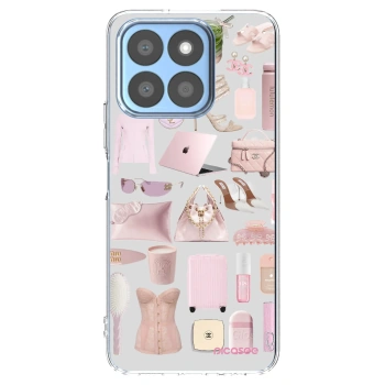 Picasee husă transparentă din silicon pentru Honor X8b - Glam Babe