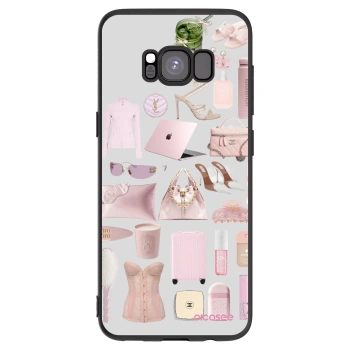 Picasee husă neagră din silicon pentru Samsung Galaxy S8 G950F - Glam Babe