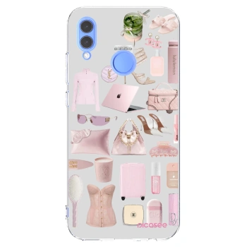 Picasee husă transparentă din silicon pentru Honor 10 Lite - Glam Babe