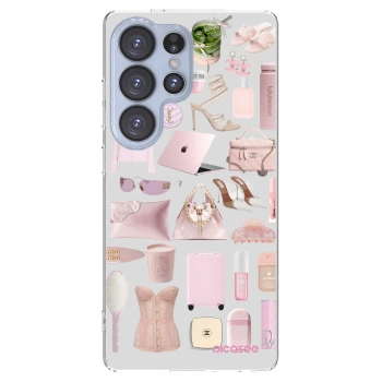Picasee husă transparentă din silicon pentru Samsung Galaxy S25 Ultra 5G - Glam Babe
