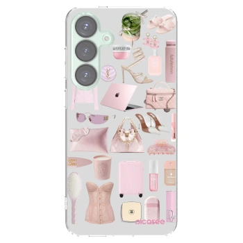 Picasee husă transparentă din silicon pentru Samsung Galaxy S25+ 5G - Glam Babe