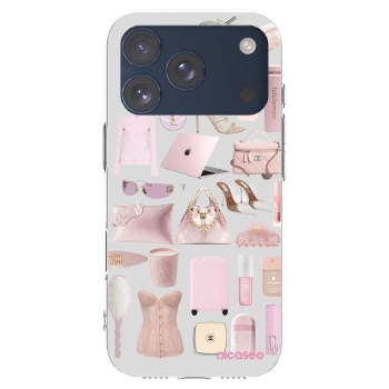 Picasee husă transparentă din silicon pentru Apple iPhone 17 Pro - Glam Babe