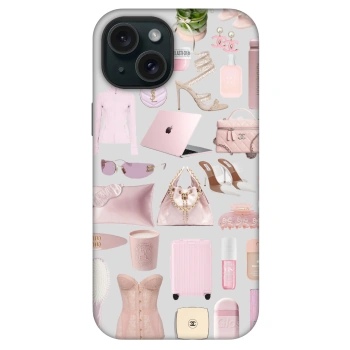 Picasee Fashion Case MagSafe pentru Apple iPhone 15 - Glam Babe