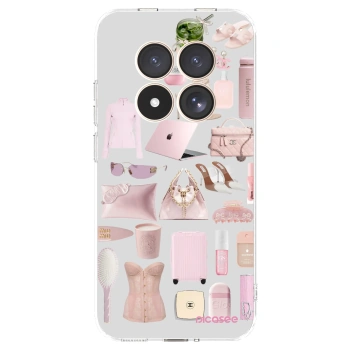 Picasee husă transparentă din silicon pentru Xiaomi Redmi Note 15 Pro 4G - Glam Babe