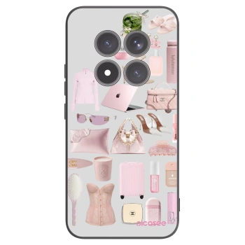 Picasee husă neagră din silicon pentru Xiaomi Redmi Note 15 Pro+ - Glam Babe