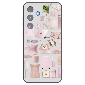 Picasee husă neagră din silicon pentru Samsung Galaxy S25 FE 5G - Glam Babe