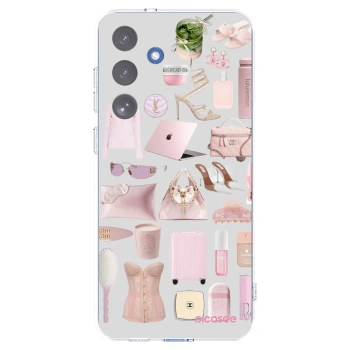 Picasee husă transparentă din silicon pentru Samsung Galaxy S25 FE 5G - Glam Babe