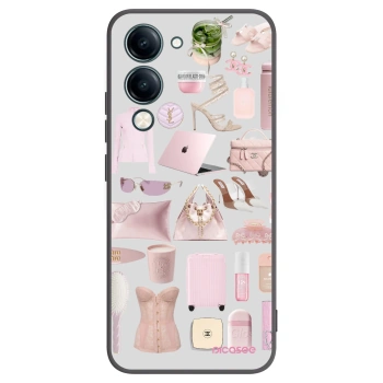 Picasee husă neagră din silicon pentru Vivo Y29s 5G - Glam Babe
