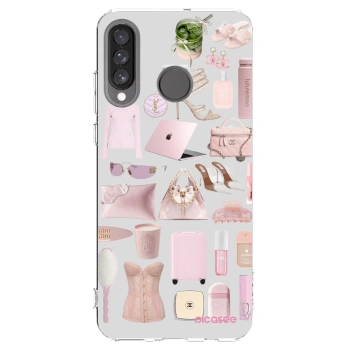 Picasee husă transparentă din silicon pentru Huawei P30 Lite - Glam Babe