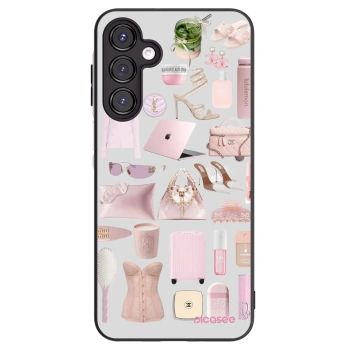 Picasee husă neagră din silicon pentru Samsung Galaxy A16 4G - Glam Babe
