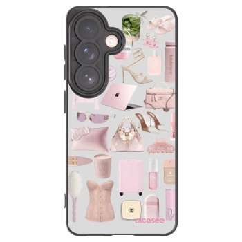 Picasee husă neagră din silicon pentru Samsung Galaxy S26 - Glam Babe