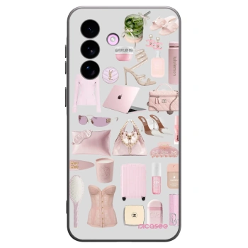 Picasee husă neagră din silicon pentru Samsung Galaxy A57 5G - Glam Babe
