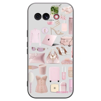 Picasee husă neagră din silicon pentru Google Pixel 10a - Glam Babe
