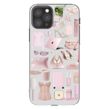 Picasee husă transparentă din silicon pentru Apple iPhone 11 Pro - Glam Babe