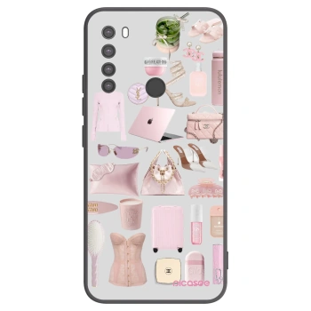 Picasee husă neagră din silicon pentru Xiaomi Redmi Note 8 - Glam Babe