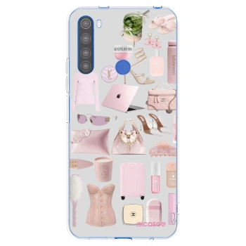 Picasee husă transparentă din silicon pentru Xiaomi Redmi Note 8T - Glam Babe