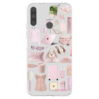 Picasee husă transparentă din silicon pentru Huawei P40 Lite E - Glam Babe