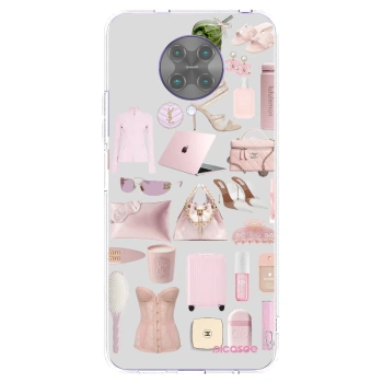 Picasee husă transparentă din silicon pentru Xiaomi Poco F2 Pro - Glam Babe