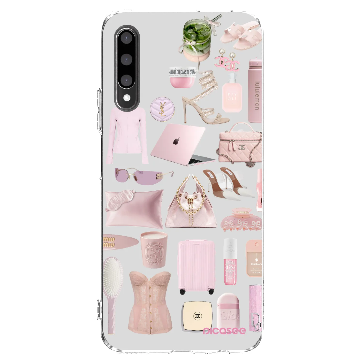 Picasee husă transparentă din silicon pentru Honor 9X Pro - Glam Babe