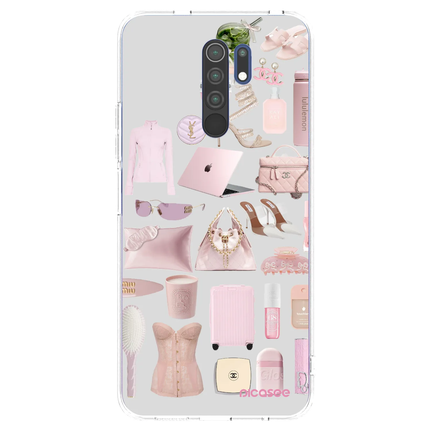 Picasee husă transparentă din silicon pentru Xiaomi Redmi 9 - Glam Babe