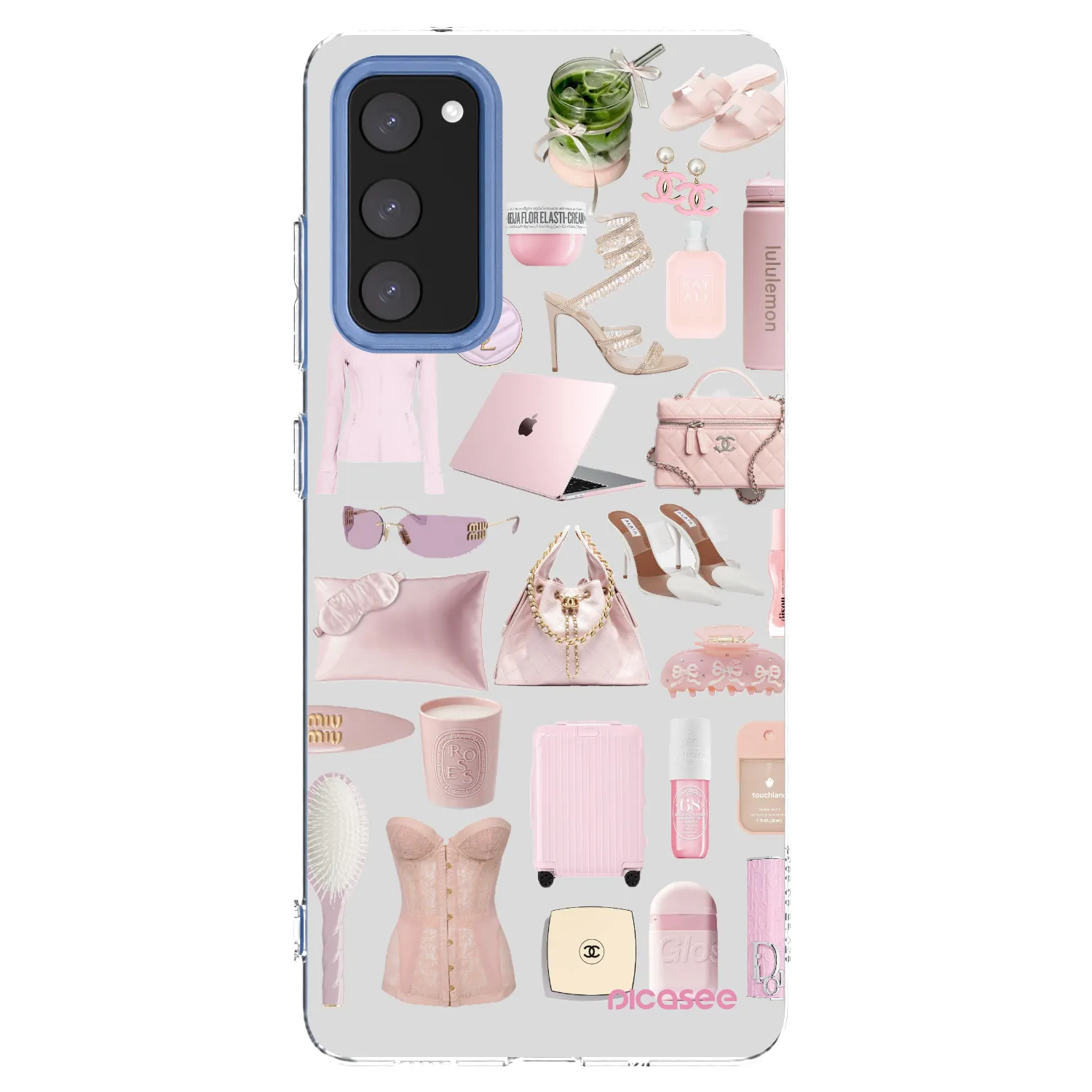 Picasee husă transparentă din silicon pentru Samsung Galaxy S20 FE - Glam Babe
