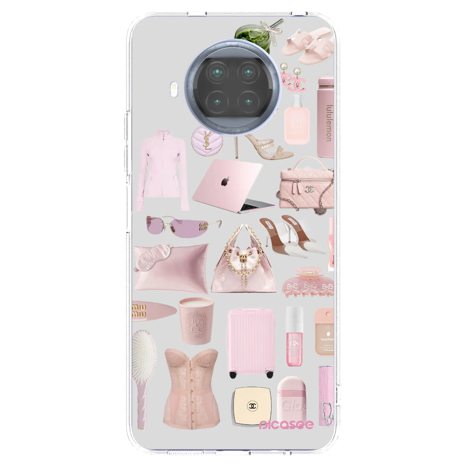 Picasee husă transparentă din silicon pentru Xiaomi Mi 10T Lite - Glam Babe