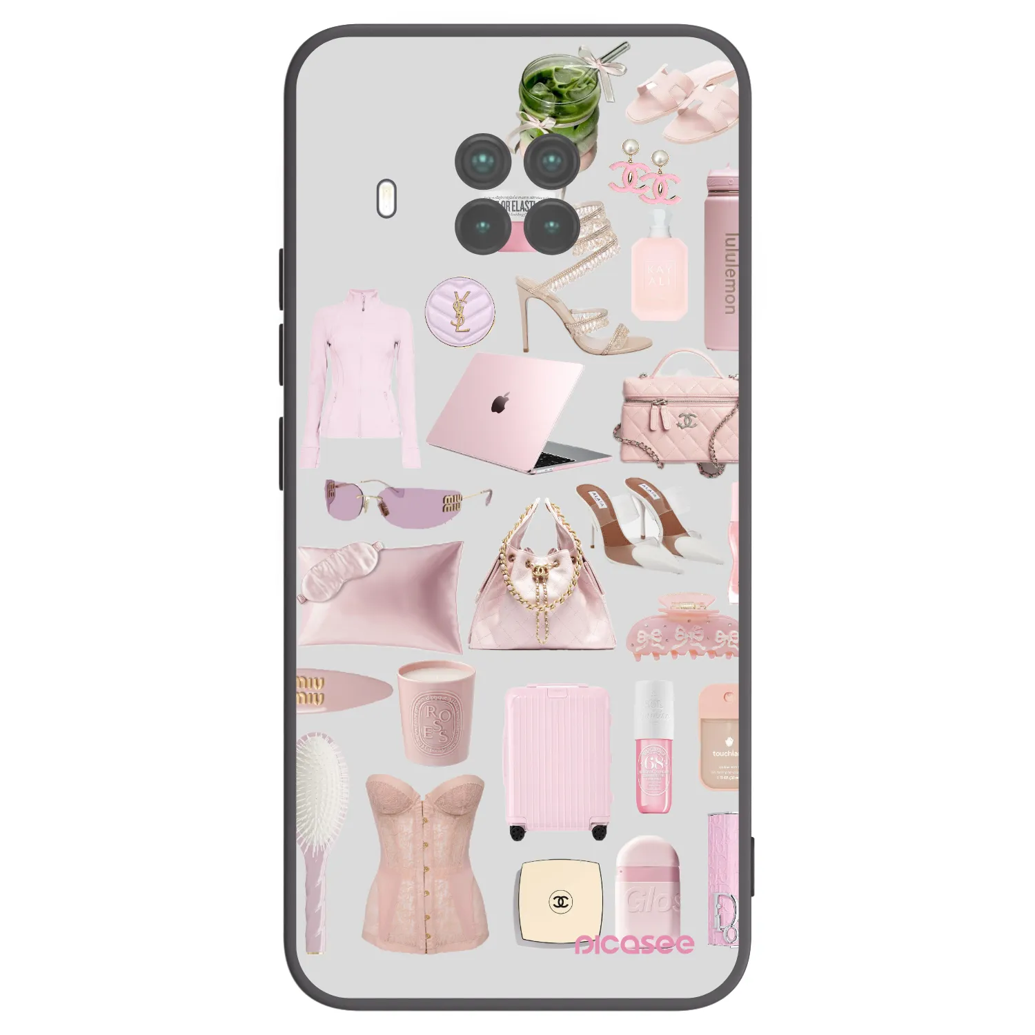 Picasee husă neagră din silicon pentru Xiaomi Mi 10T Lite - Glam Babe