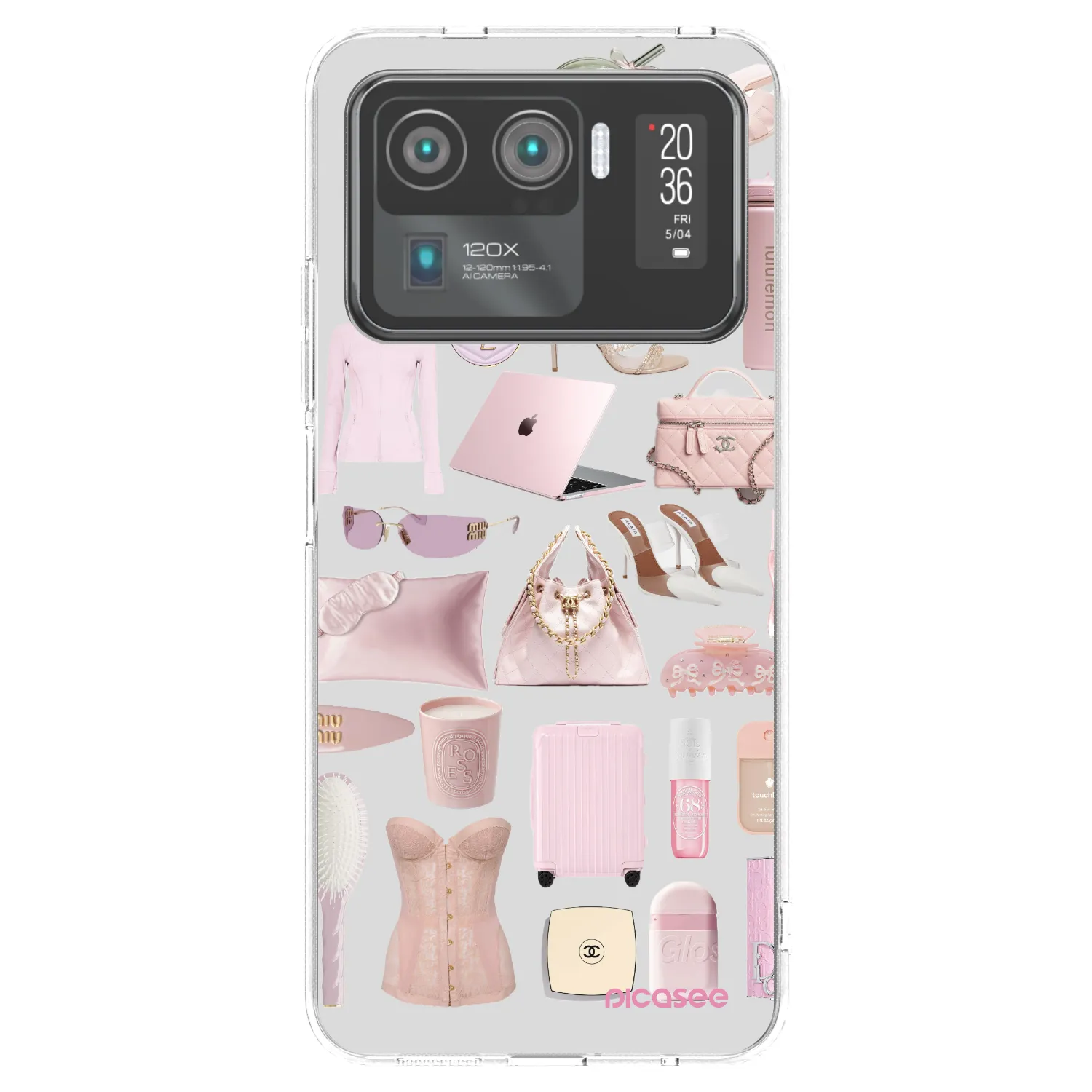 Picasee husă transparentă din silicon pentru Xiaomi Mi 11 Ultra - Glam Babe