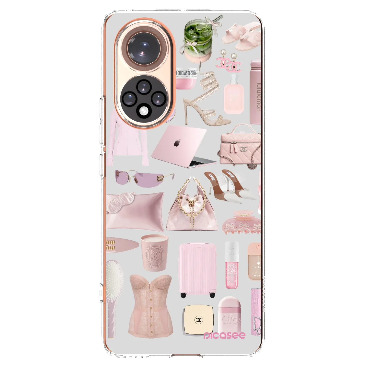 Picasee husă transparentă din silicon pentru Huawei Nova 9 - Glam Babe