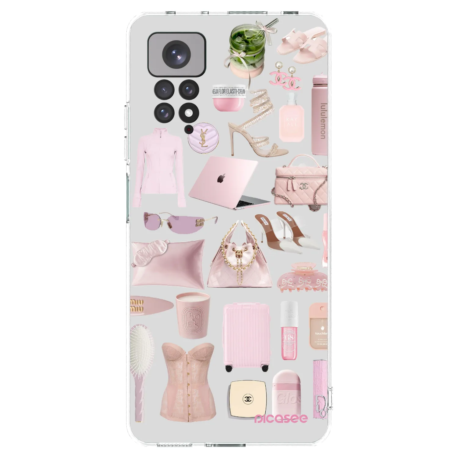 Picasee husă transparentă din silicon pentru Xiaomi Redmi Note 11 - Glam Babe