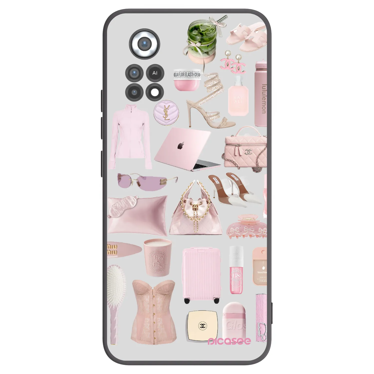 Picasee husă neagră din silicon pentru Xiaomi Poco X4 Pro 5G - Glam Babe