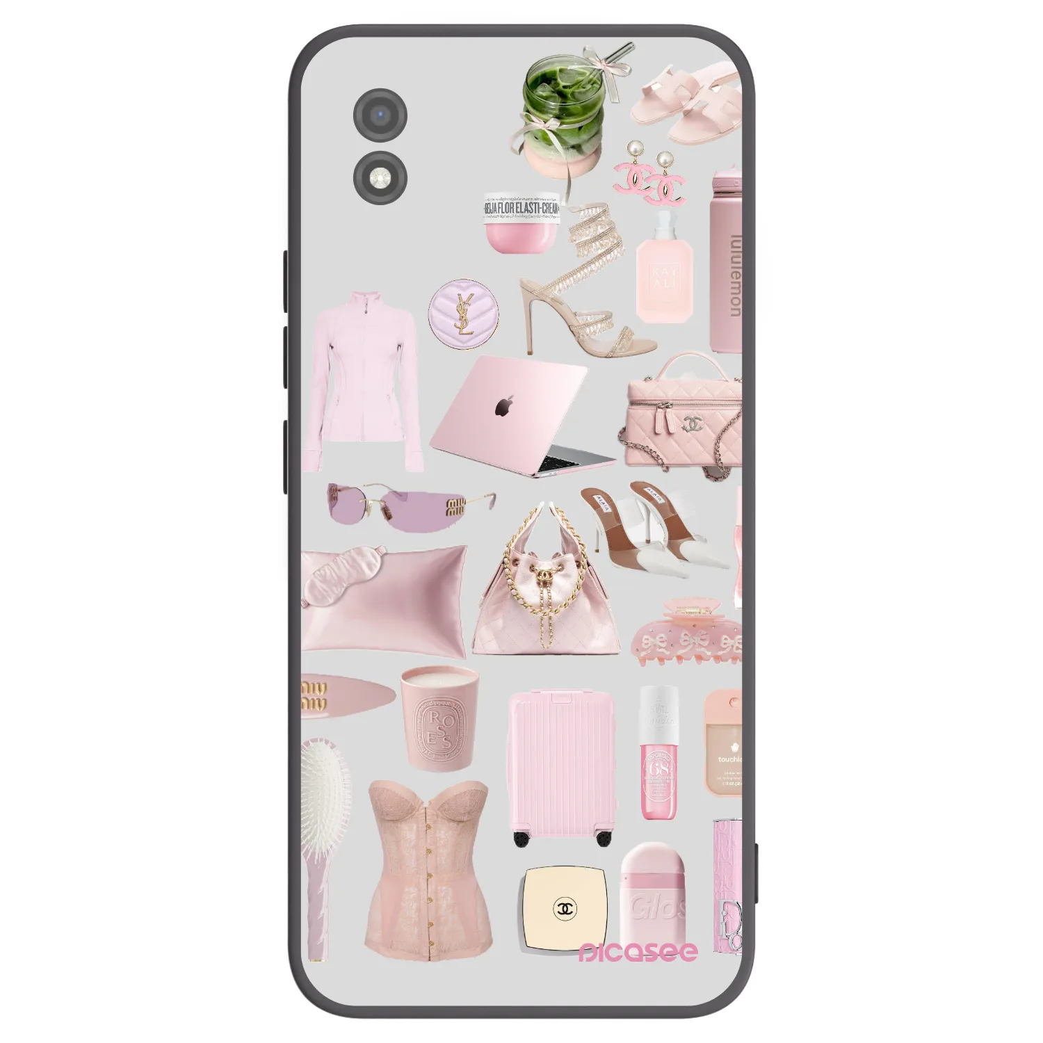 Picasee husă neagră din silicon pentru Realme C11 (2021) - Glam Babe