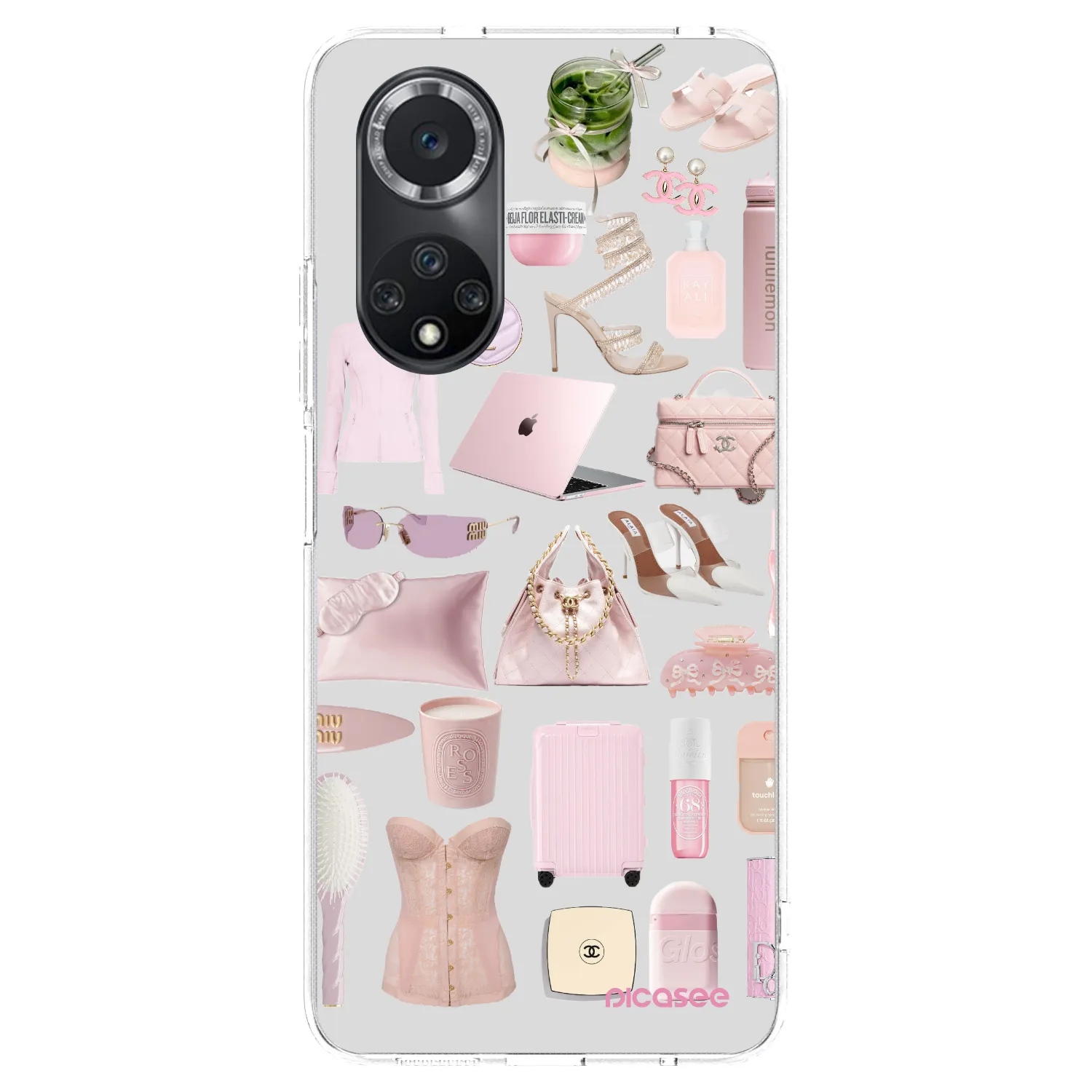 Picasee husă transparentă din silicon pentru Huawei Nova 9 SE - Glam Babe