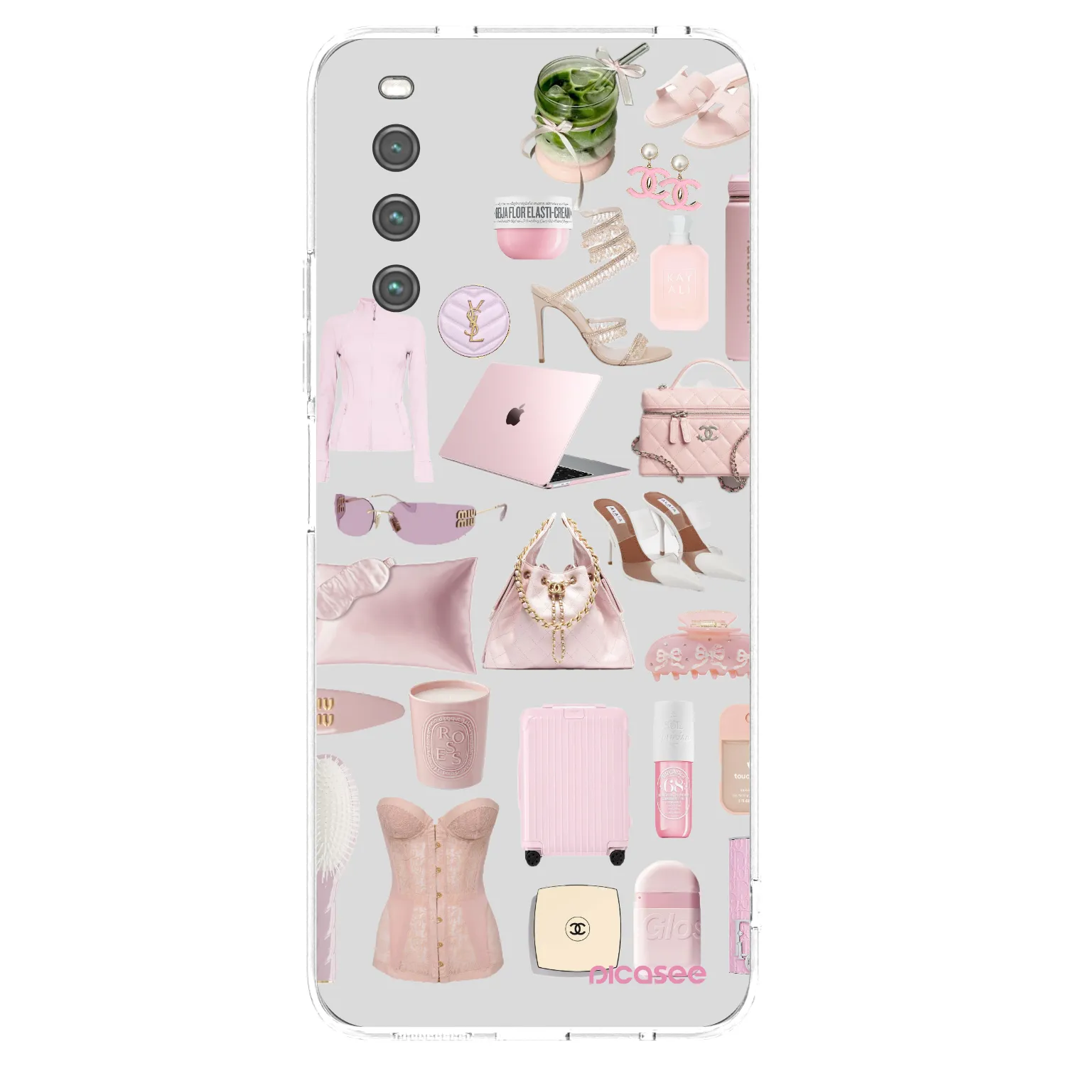 Picasee husă transparentă din silicon pentru Sony Xperia 10 IV 5G - Glam Babe