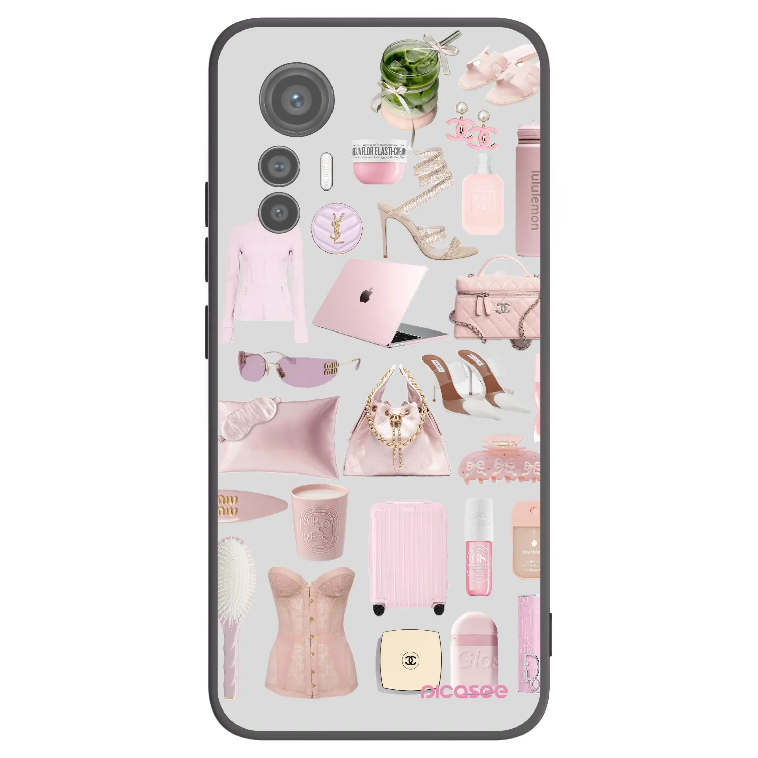 Picasee husă neagră din silicon pentru Xiaomi 12 Lite - Glam Babe