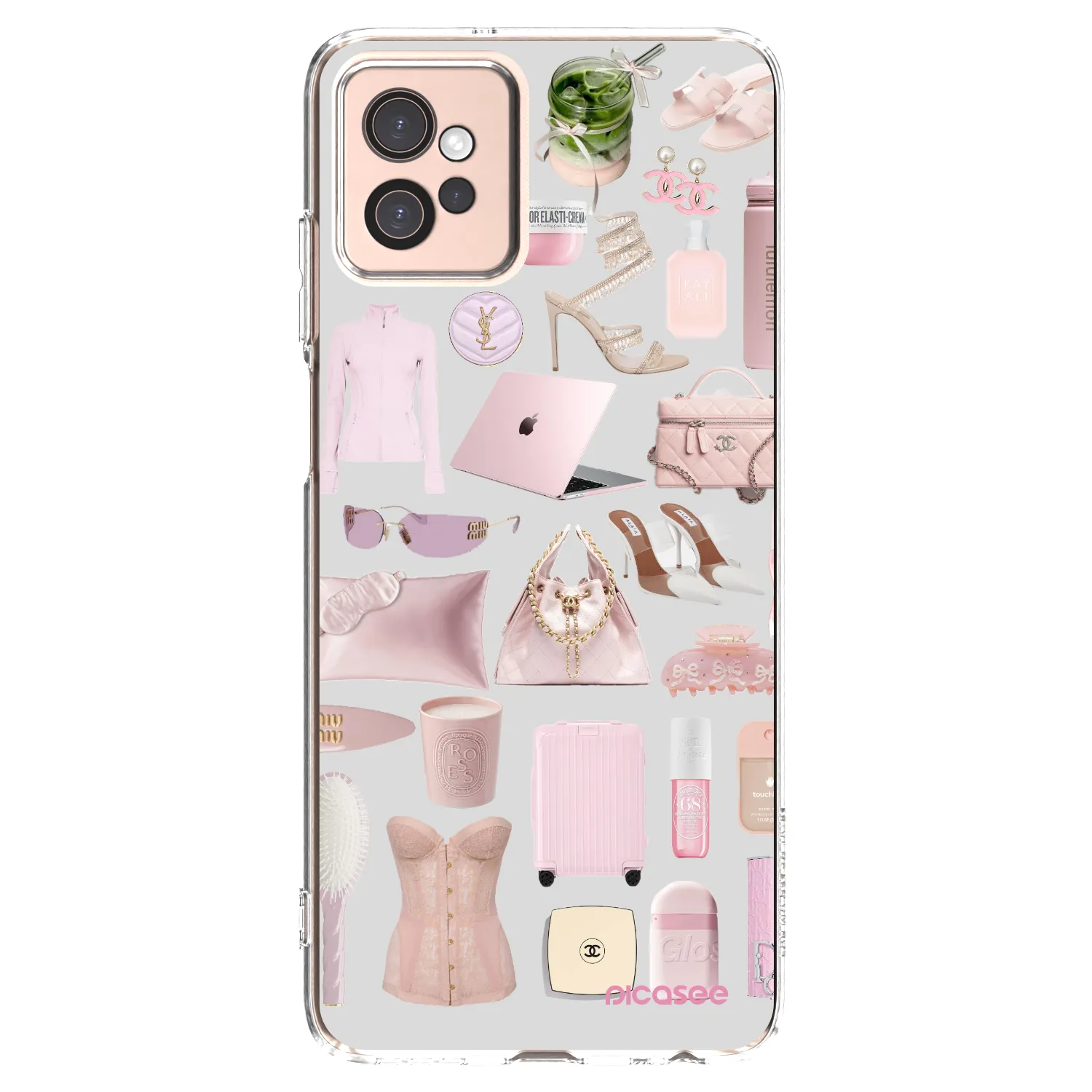 Picasee husă transparentă din silicon pentru Motorola Moto G32 - Glam Babe