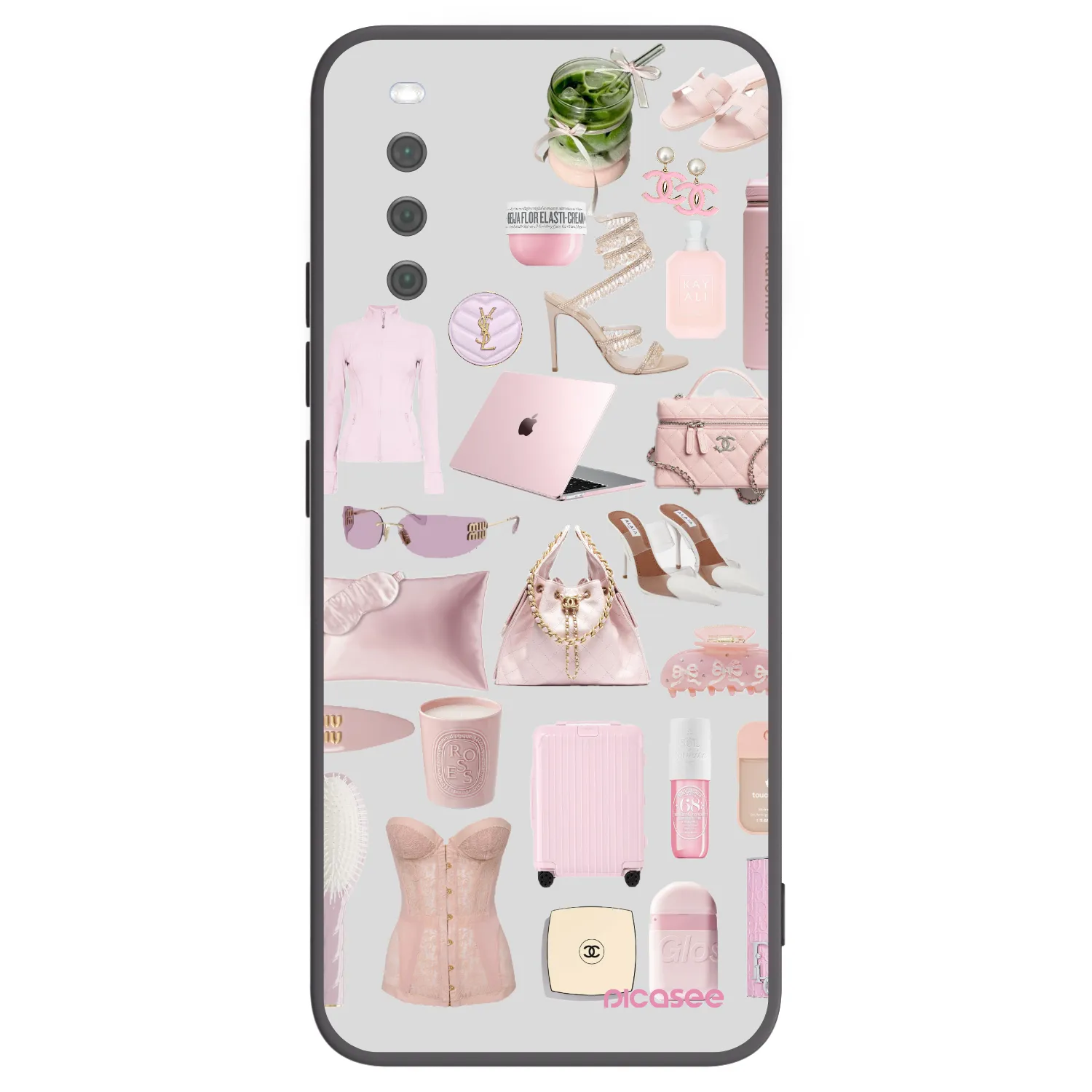 Picasee husă neagră din silicon pentru Sony Xperia 10 III - Glam Babe