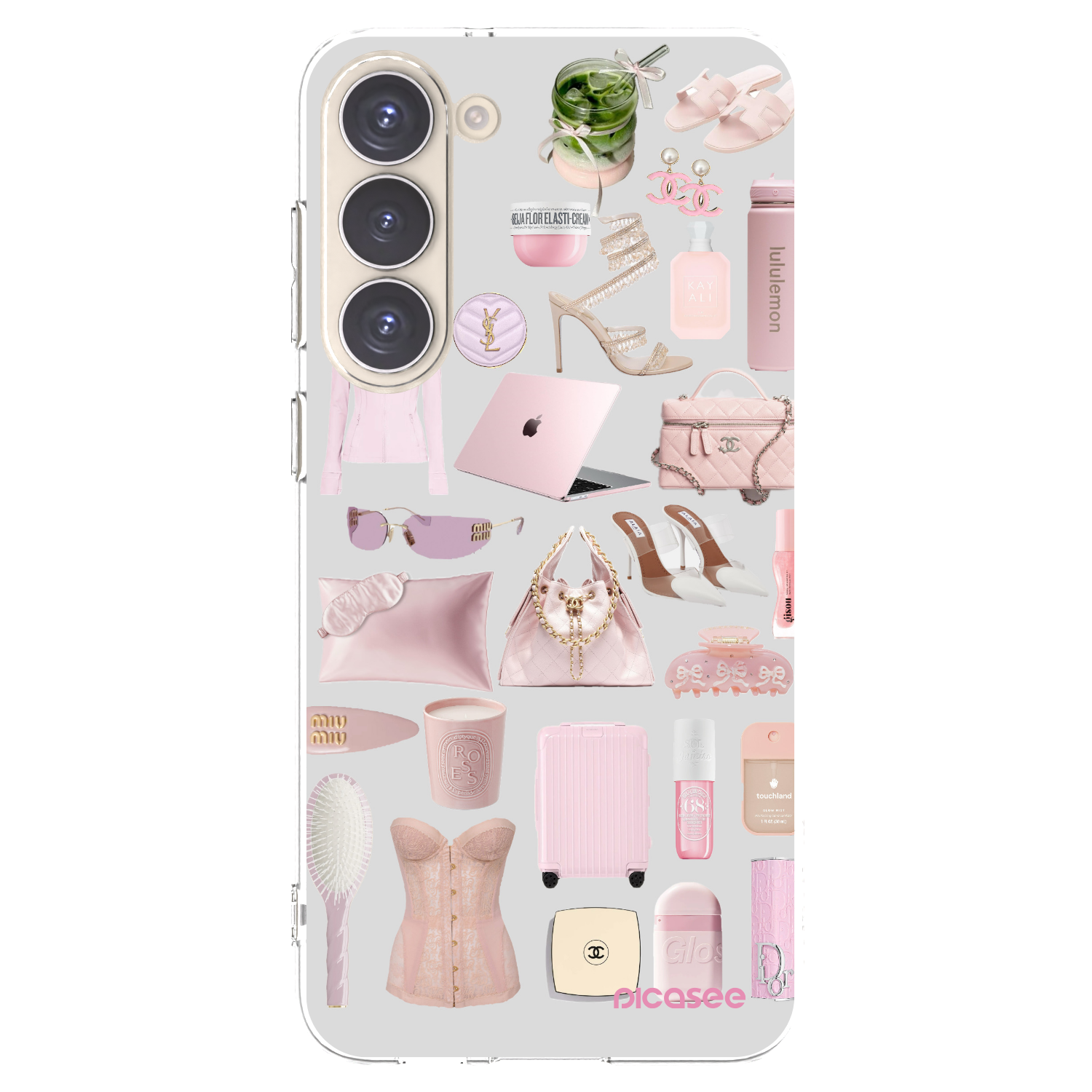 Picasee husă transparentă din silicon pentru Samsung Galaxy S23+ 5G - Glam Babe