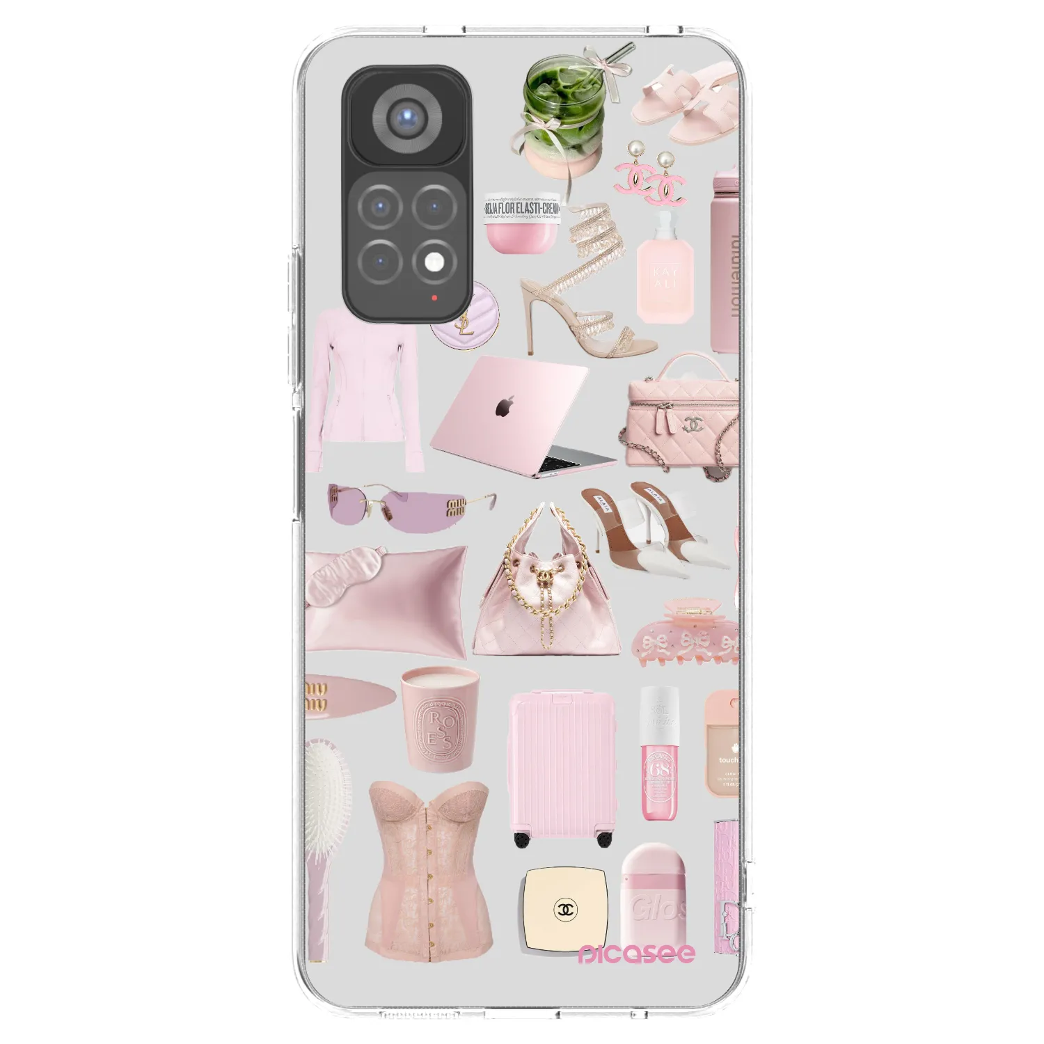 Picasee husă transparentă din silicon pentru Xiaomi Redmi Note 11S 5G - Glam Babe