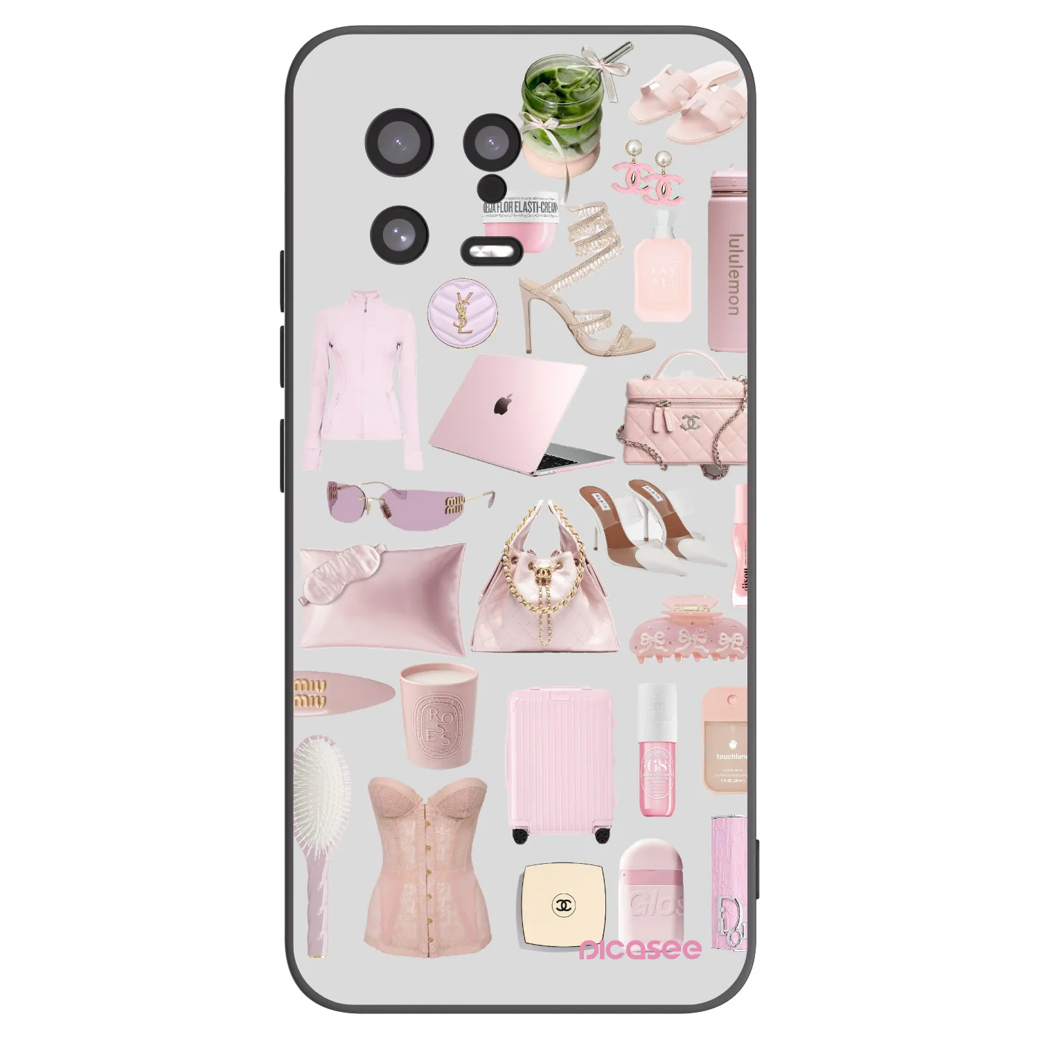 Picasee husă neagră din silicon pentru Xiaomi 13 - Glam Babe