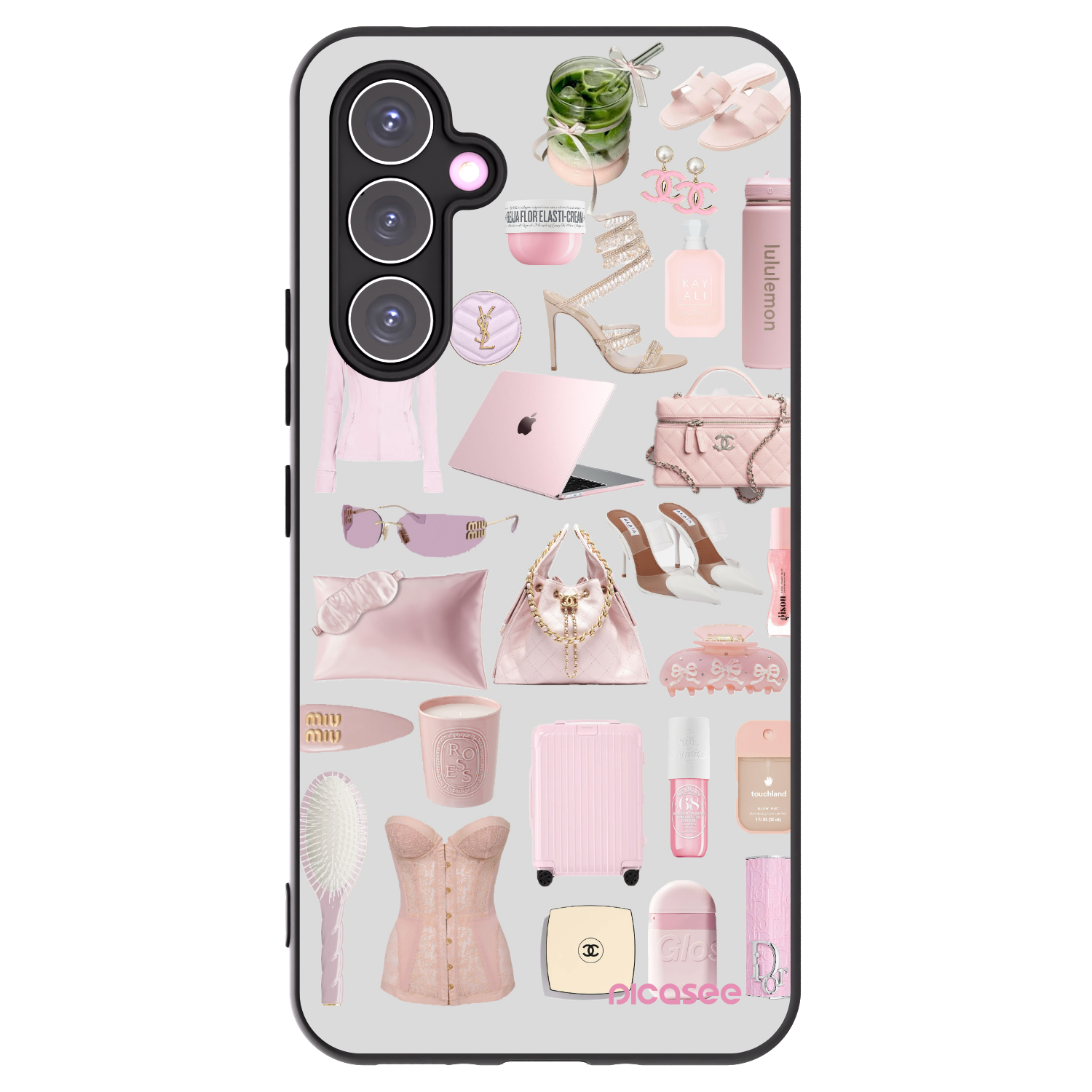 Picasee husă neagră din silicon pentru Samsung Galaxy A54 5G A546B - Glam Babe